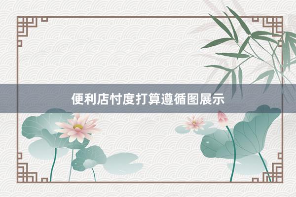 便利店忖度打算遵循图展示